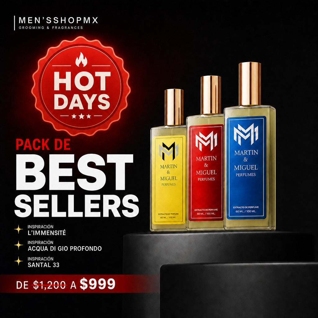 Pack Best Sellers x3 | Perfumes Más Vendidos